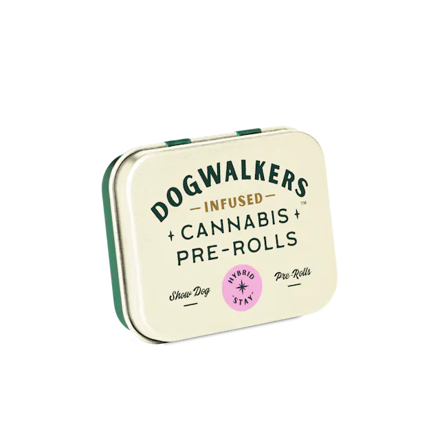 Dogwalkers Infused Pre-Roll Pack Fantasy Melonz 5pk/2.25g (hybrid, infused pre roll packs)