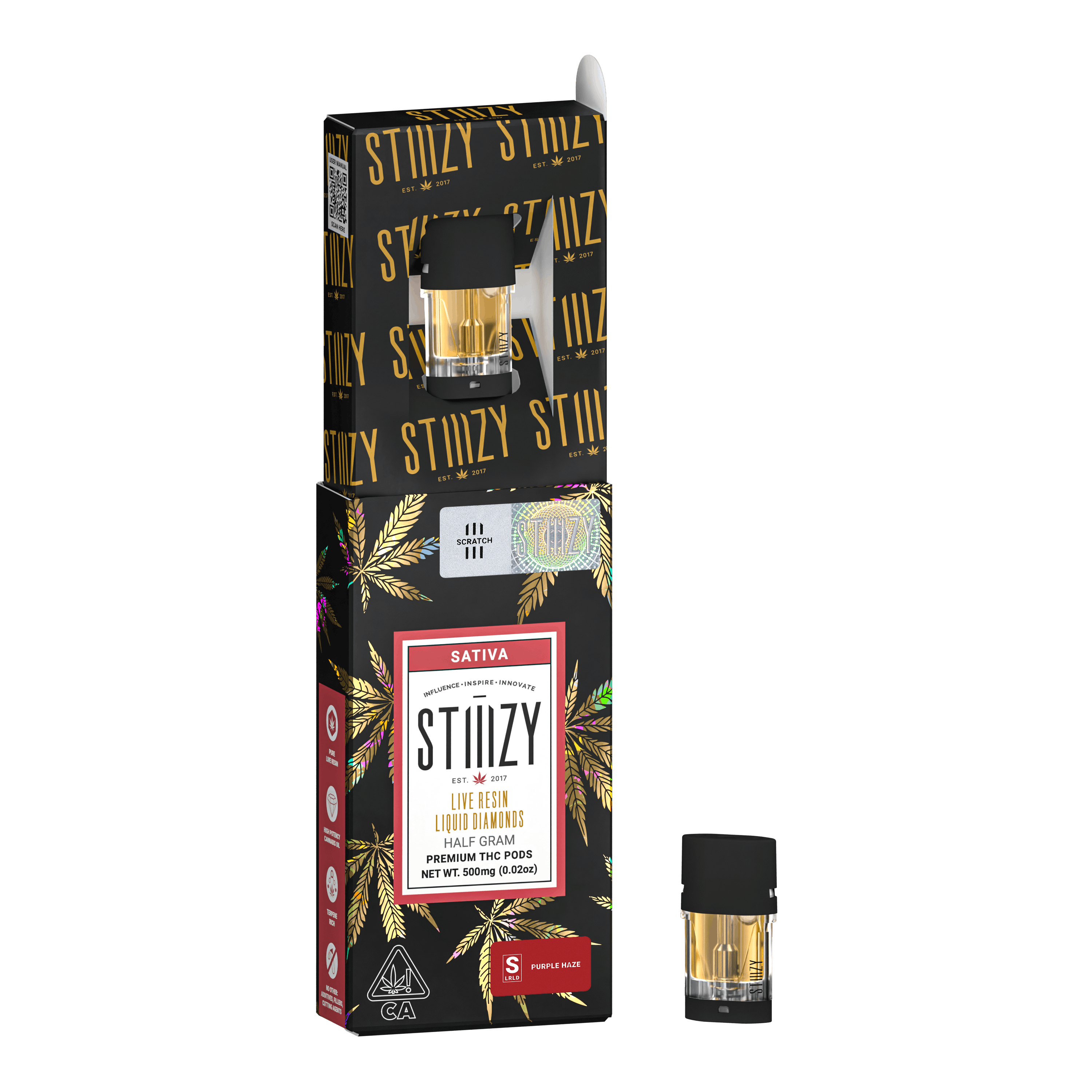 Purple Haze Live Resin Liquid Diamonds Pod | 0.5g