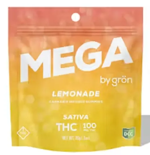 Lemonade | Mega Pearls | 50mg Gummies | 10ct-1