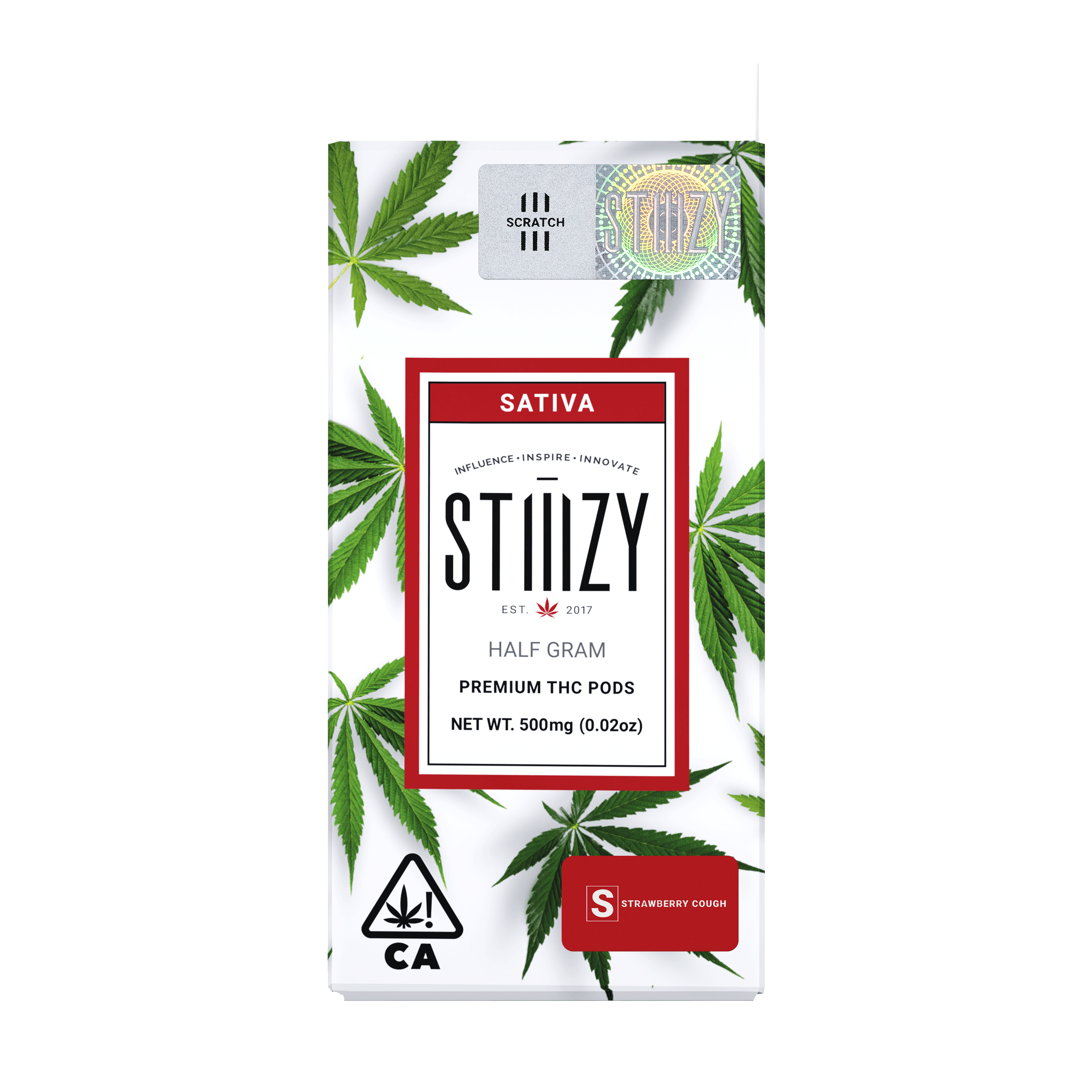 Stiiizy - Strawberry Cough (Sativa) Pod | Wellgreens - Balboa