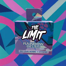 The Limit - 5g Hash Rosin - Rainbow Belts