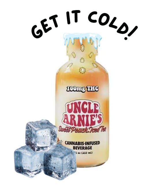 Product Uncle Arnie's Sweet Peach Iced Tea 100mg