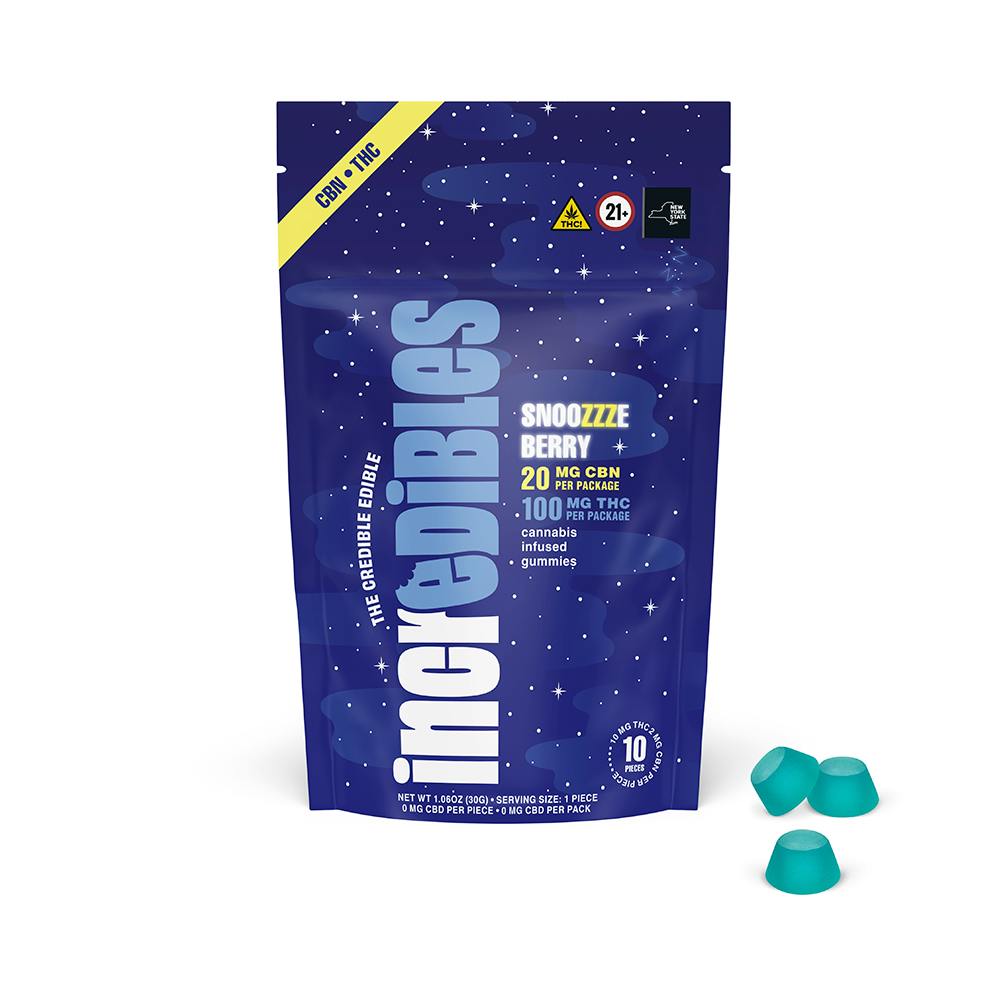 Incredibles Gummies | 120mg | Snoozzzberry