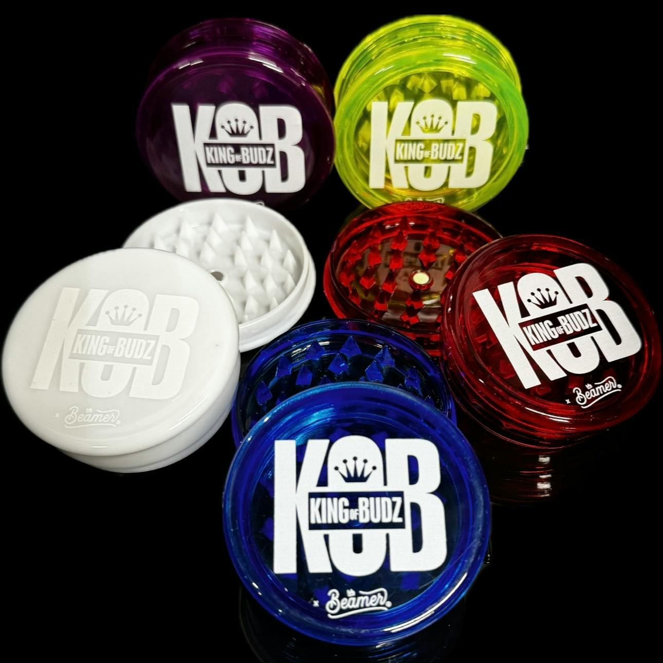 KOB - Virgin Acrylic Grinder (Assorted Colors)