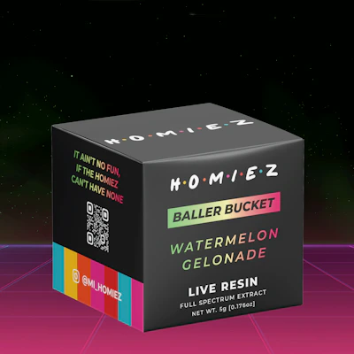 Homiez - 5g Baller Bucket - Watermelon Gelonade