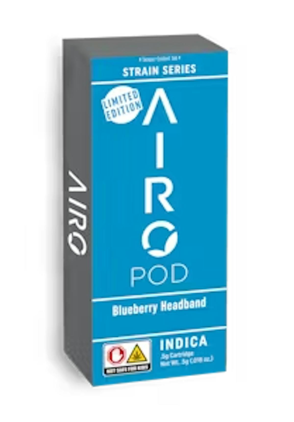 Photo of AIRO | Blueberry Headband Vape Cart