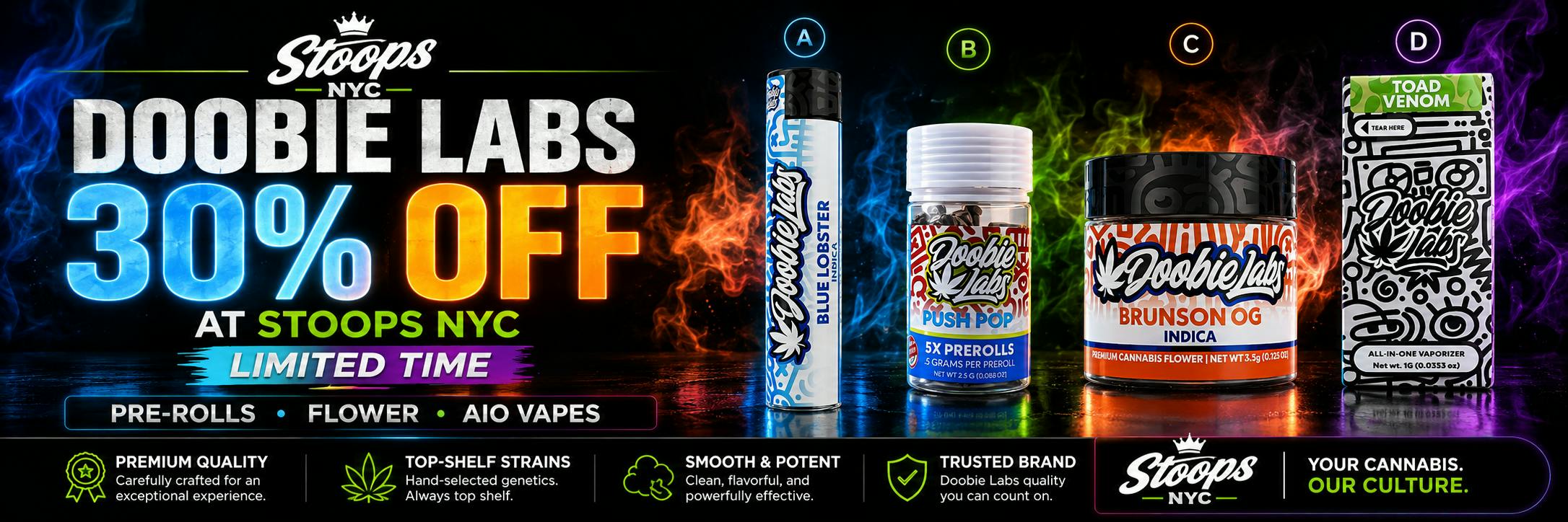 DOOBIE LABS CANNABIS NYC DISPENSARY NEW YORK FLATIRON 