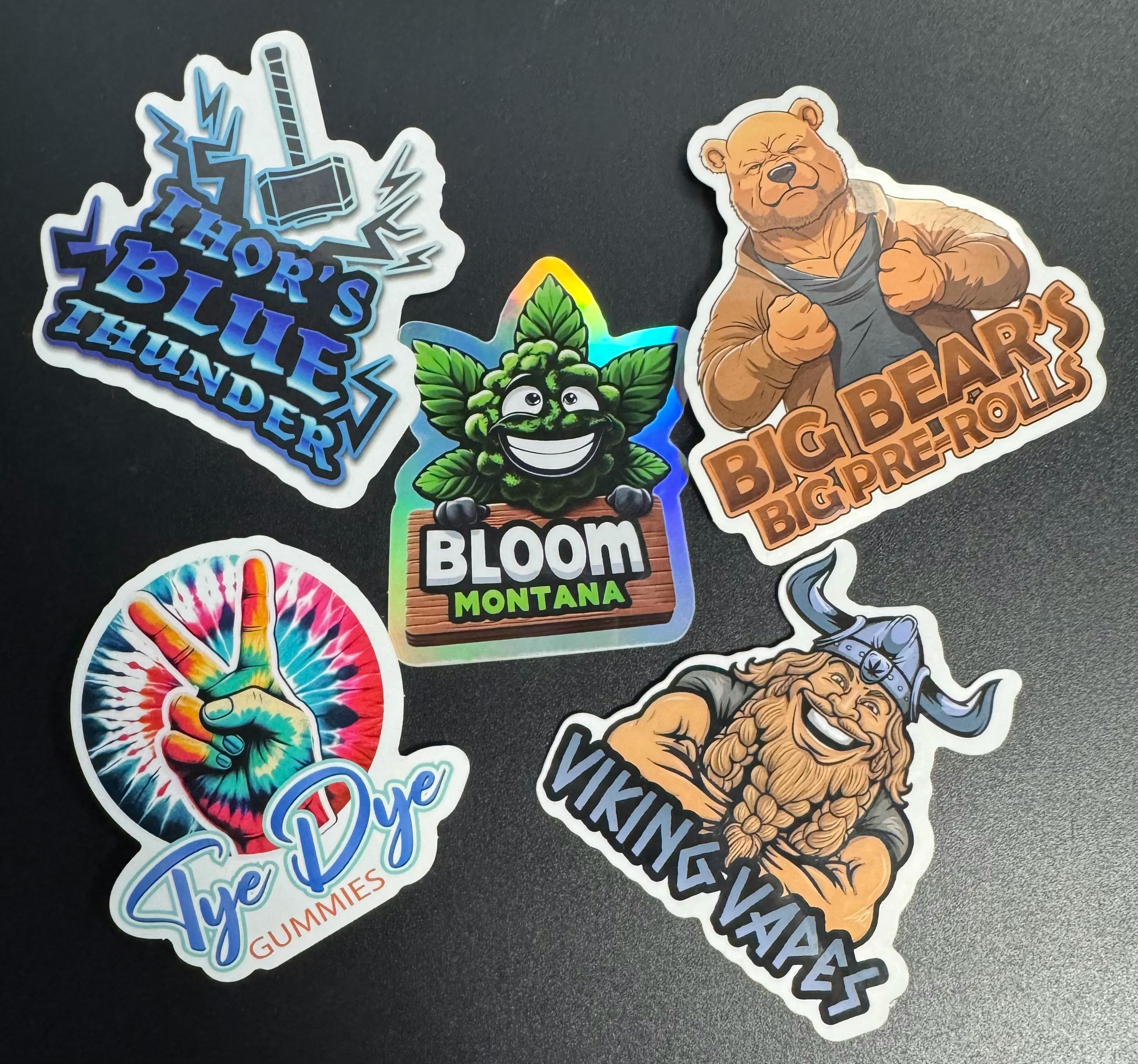 $1 Bloom stickers