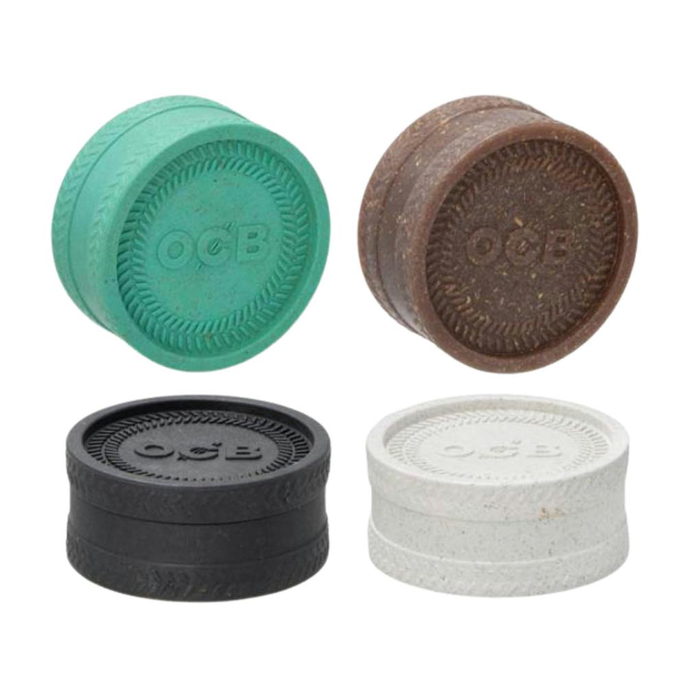 Ocb - plant composite grinder - 55mm - 2pc - assorted
