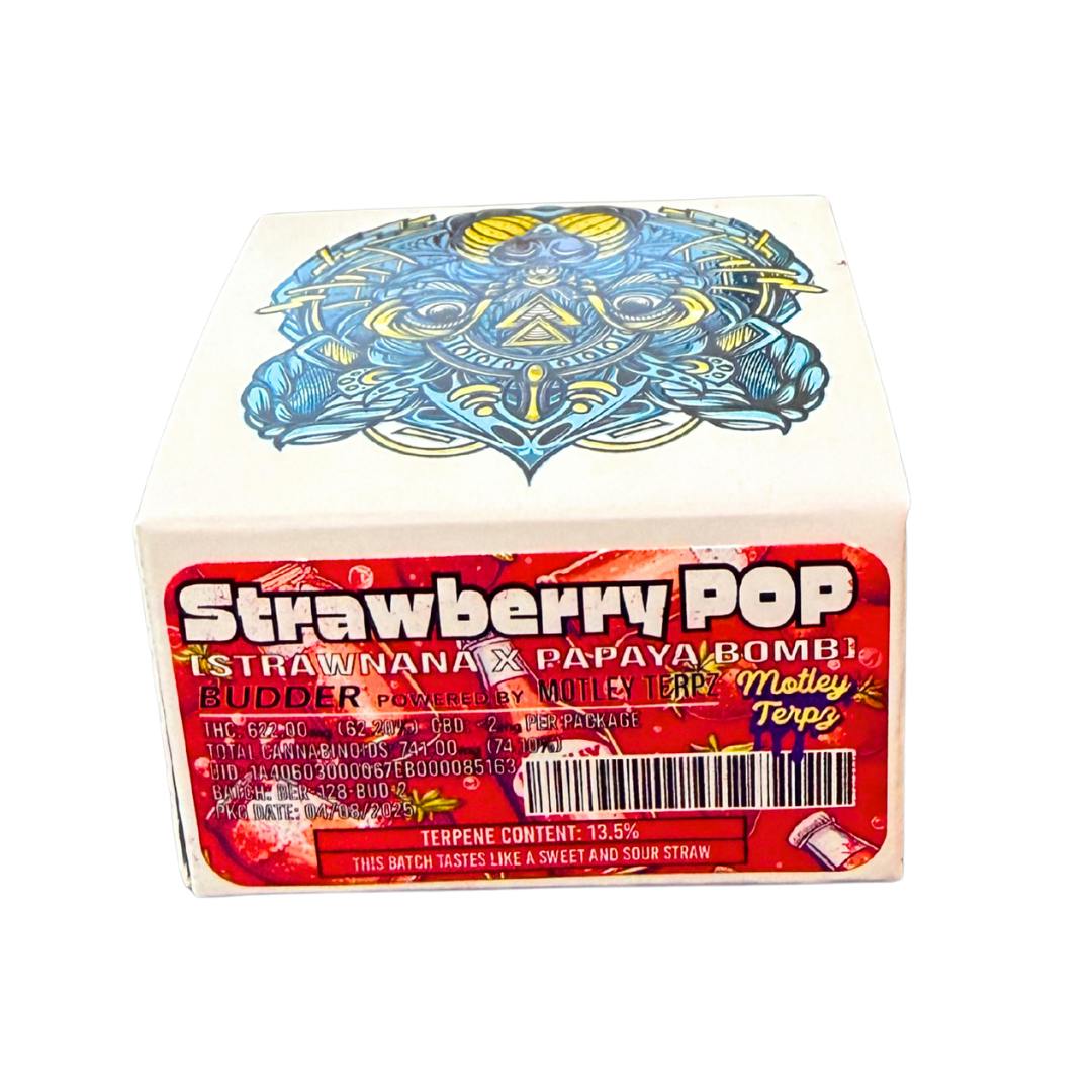 STRAWBERRY POP LIVE RESIN BUDDER