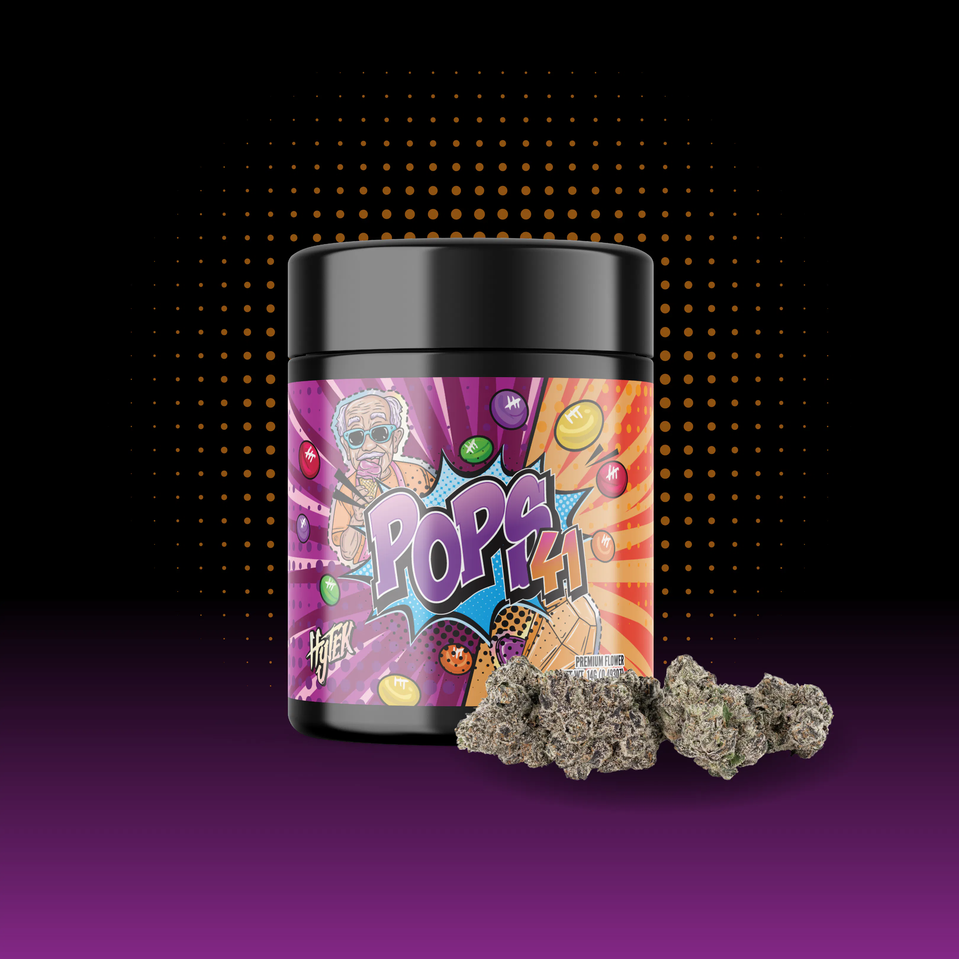 Hytek | Popz 41 | 14g | Pre-Pack Flower | Adrian, MI Dispensary
