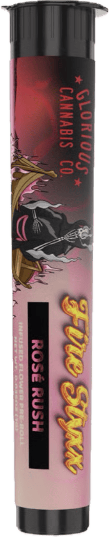 Product: Fire Styxx | Rose Rush | infused Pre Roll | 1g
