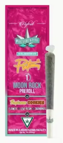 Presidential - 1g Moon Rock Infused Preroll - Tropicana Cookies