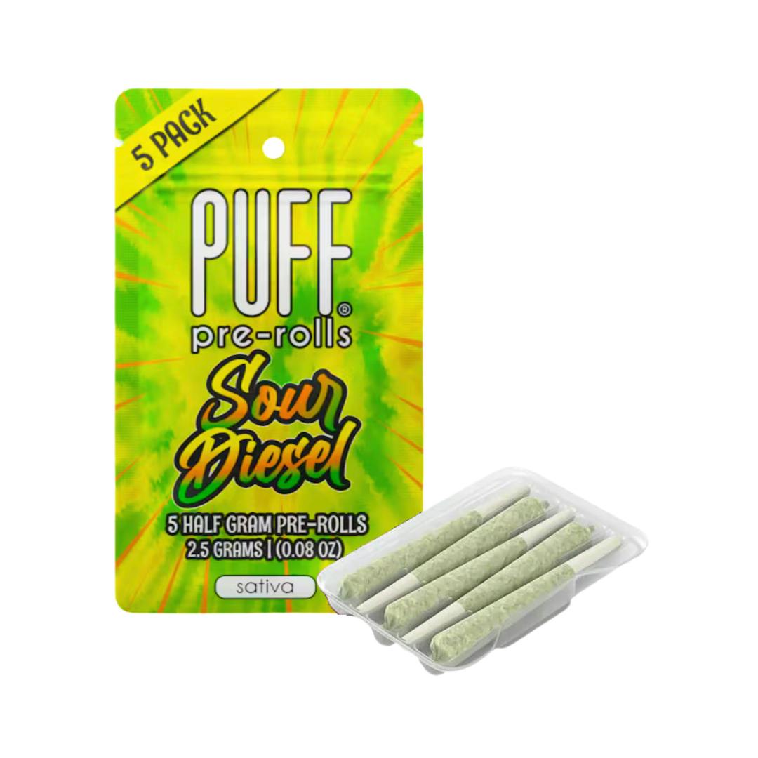 SOUR DIESEL 5PK PREROLLS