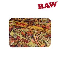 Raw | Small Paper Mix Rolling Tray - 7in x 5in