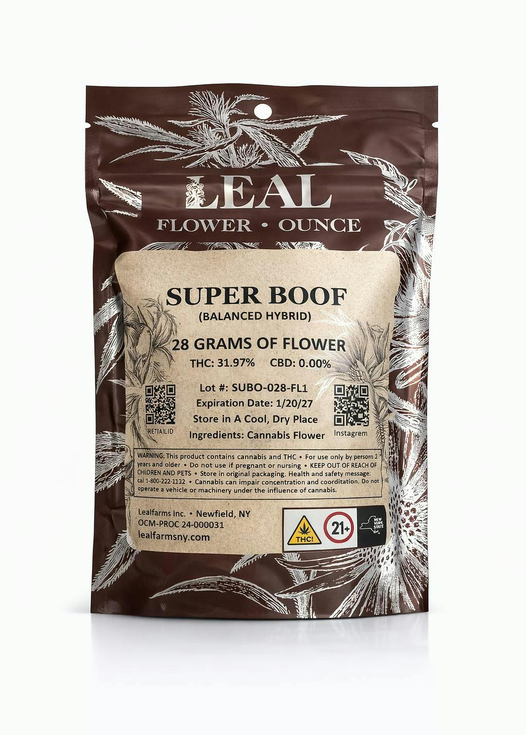 Leal Super Boof 28g Flower