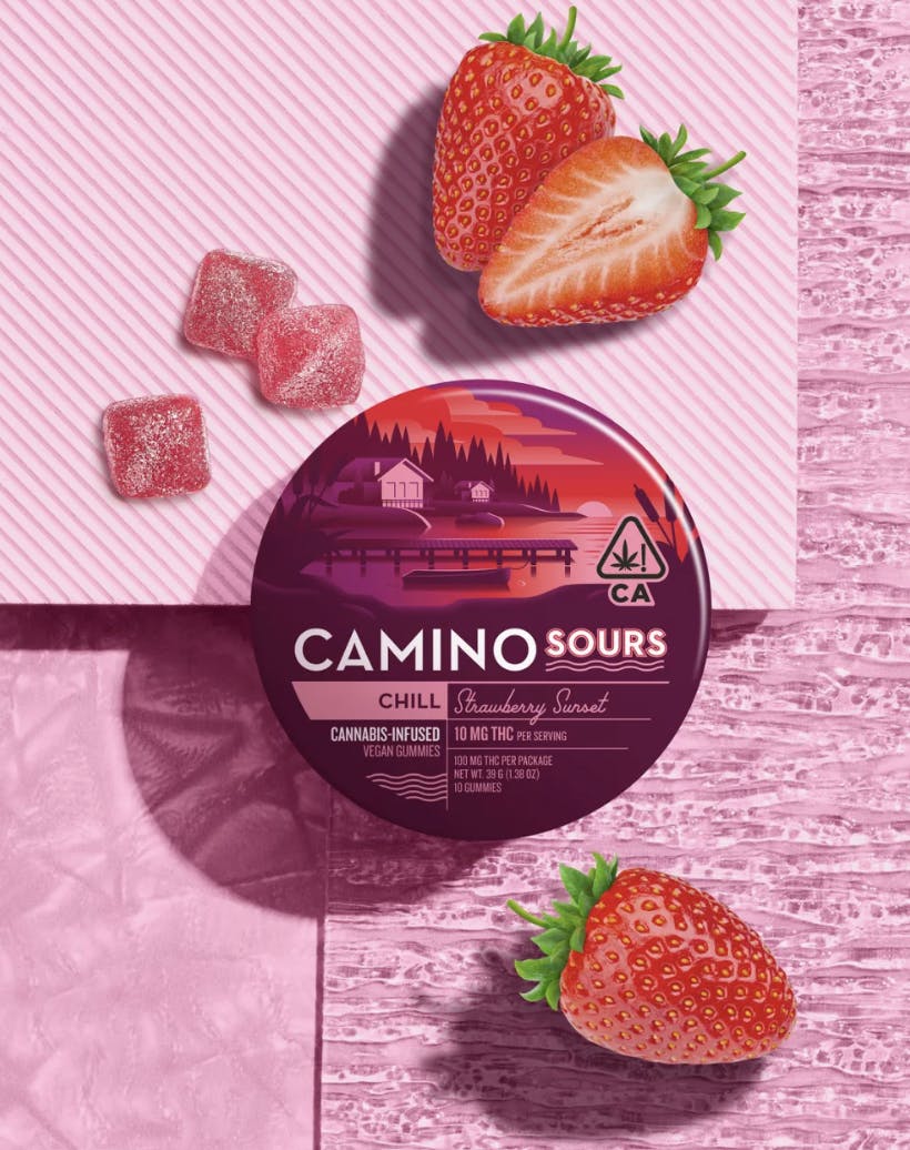 Camino Sours - Chill- Strawberry Sunset (10mg THC)