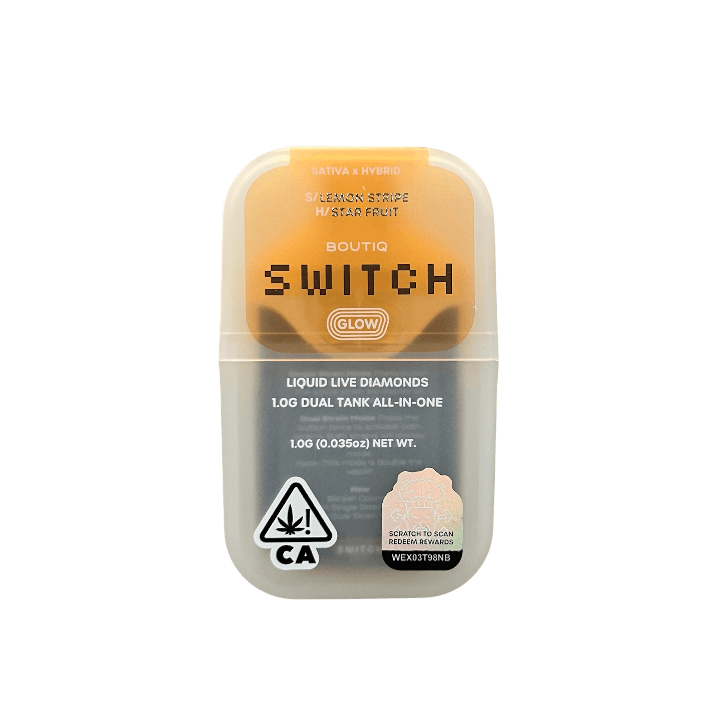 Lemon Stripe/Star Fruit Disposable BOUTIQ | Legacy Kush