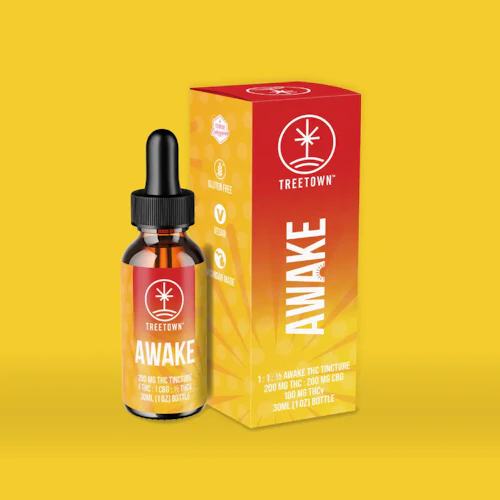 Treetown - 200mg THC : 200mg CBG : 100mg THCV - Awake Tincture