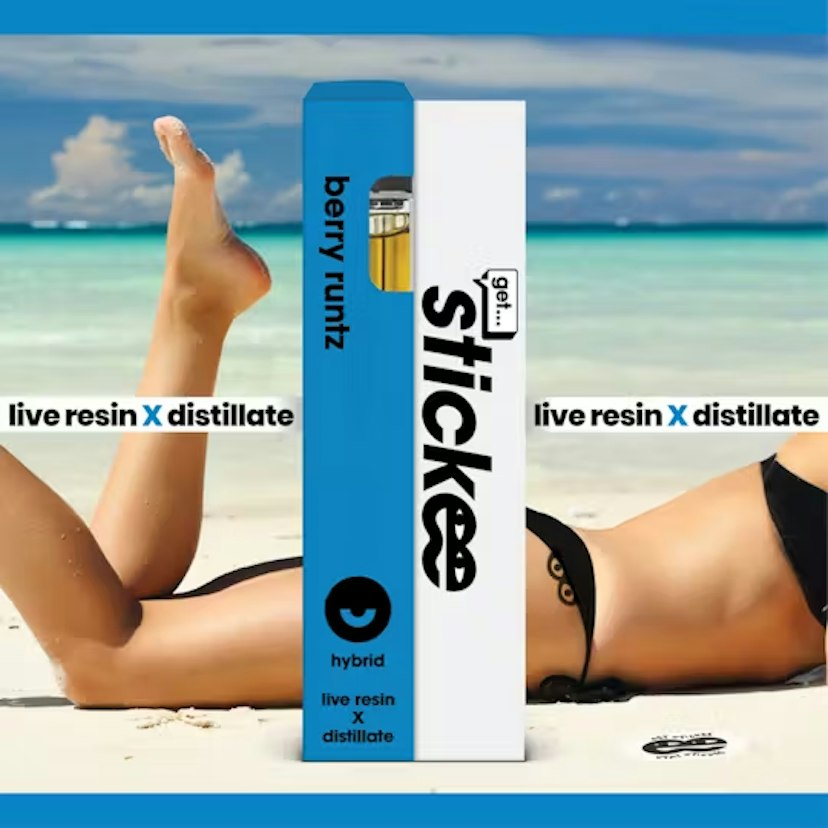 Stickee Switch 4g Live Resin x Liquid Diamonds Disposable - Yuzu Citrus x Peach Berry