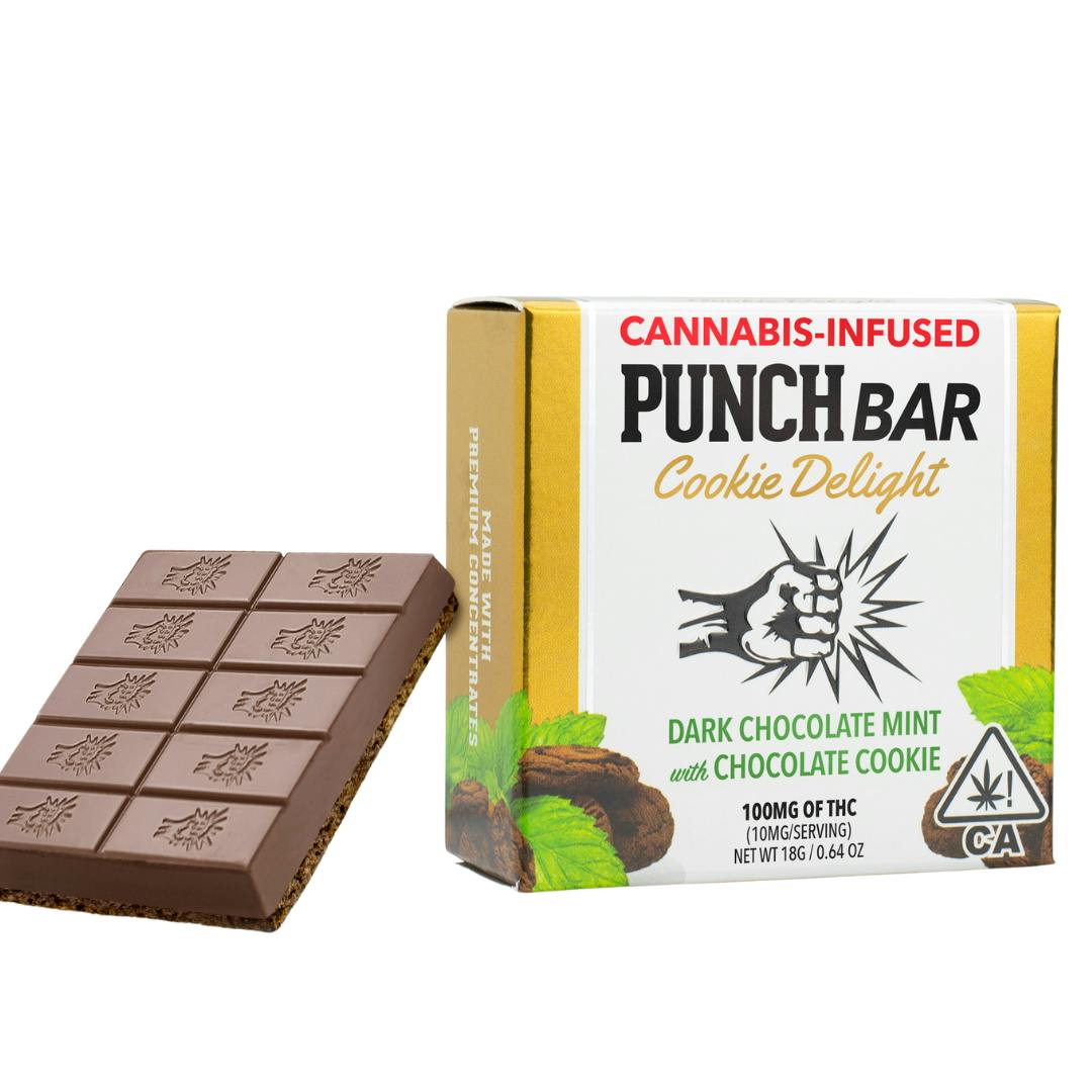 MINT DARK CHOCOLATE WITH CHOCOLATE COOKIE SOLVENTLESS ROSIN BAR