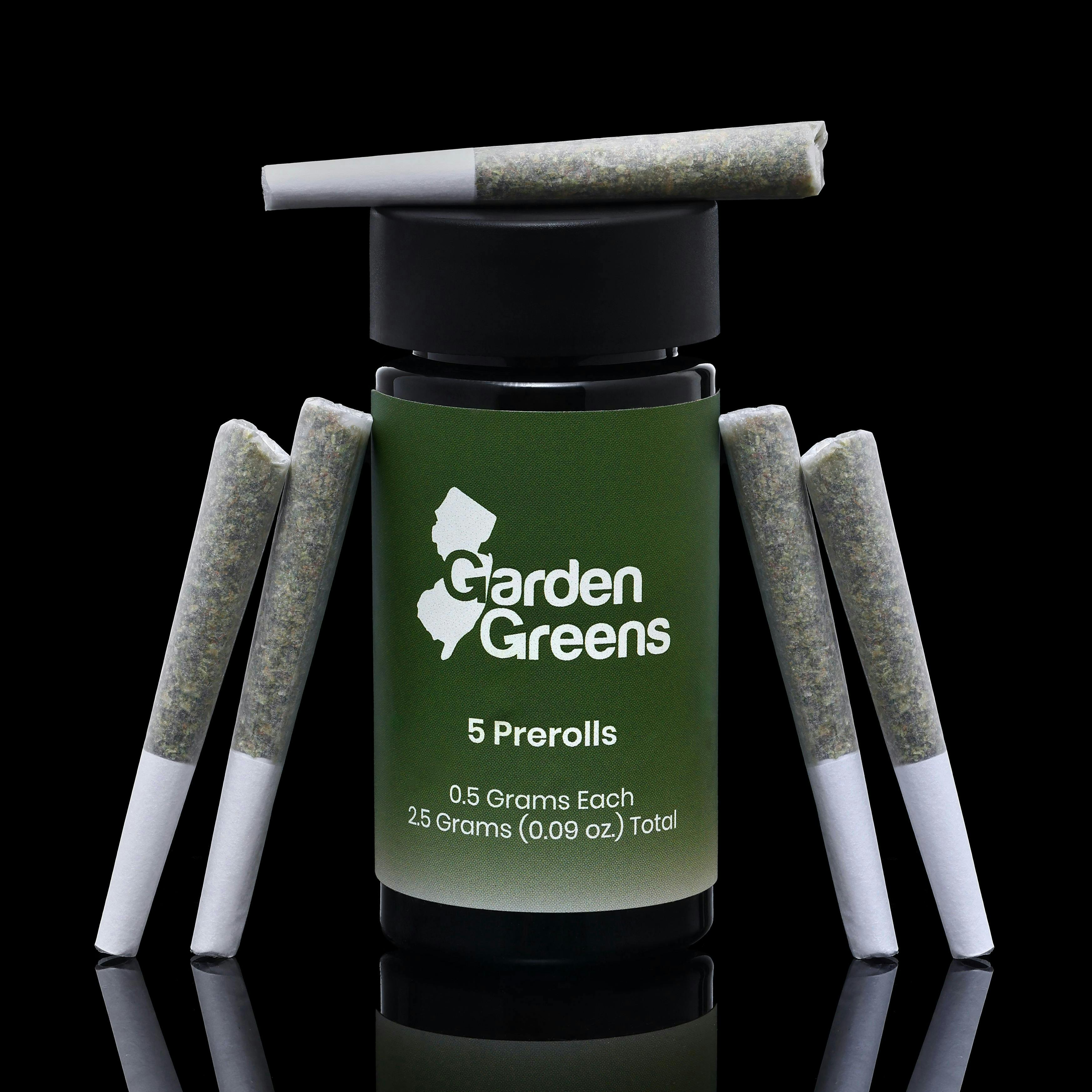 Photo of Garden Greens Blueberry Cruffin .5g 5 Pack Pre Roll