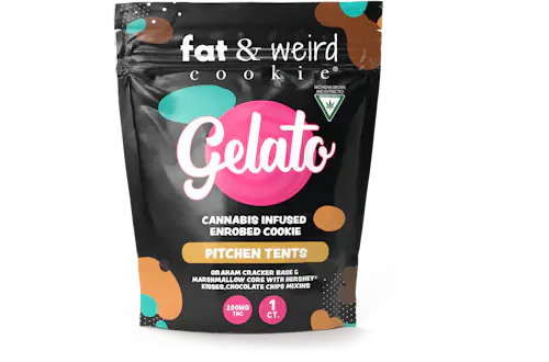 Gelato x Fat & Weird | Cookie Anonymous 200mg Cookie-active