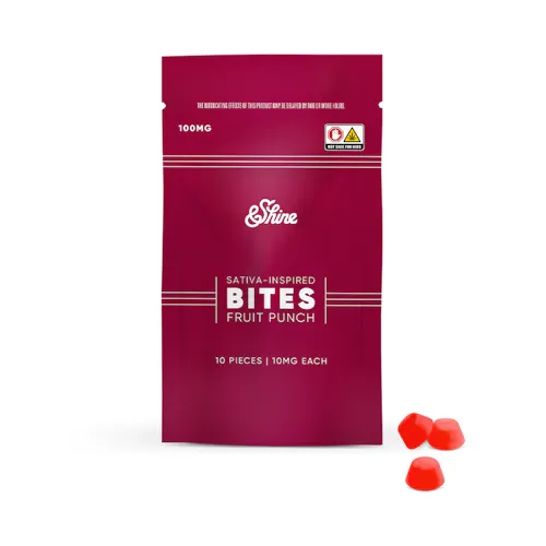 Fruit Punch Sativa Gummies | 10 Pack 100mg-active