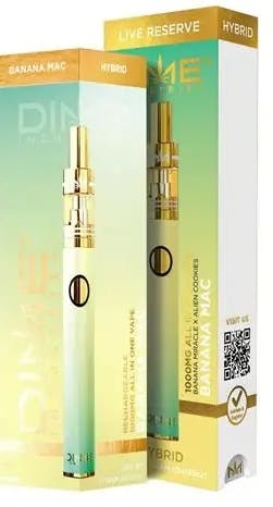 Product Banana MAC Live Resin Disposable Vape