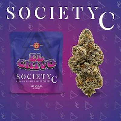 Society C - 28g Prepack Smalls - El Chivo - FLOWER by Society C at King of Budz