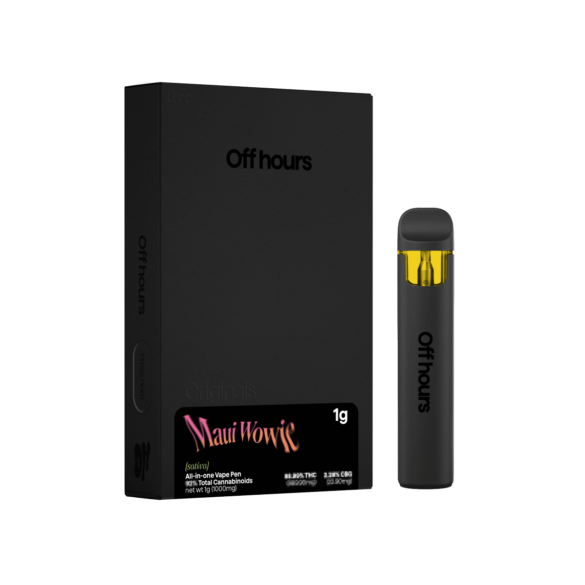 Photo of Off Hours | Vape | Maui Wowie AIO 1g