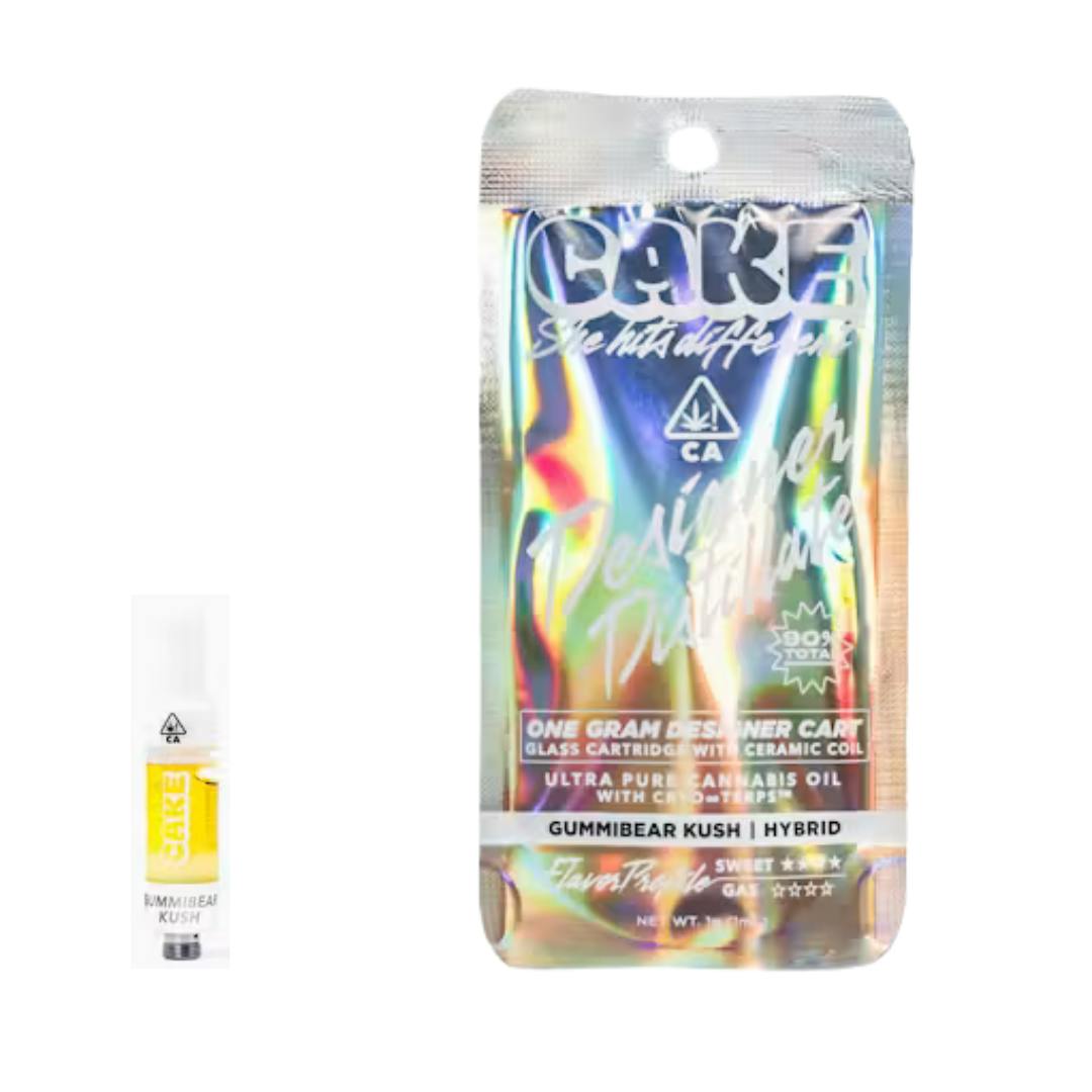 GUMMIBEAR KUSH DESIGNER DISTILLATE CARTRIDGE