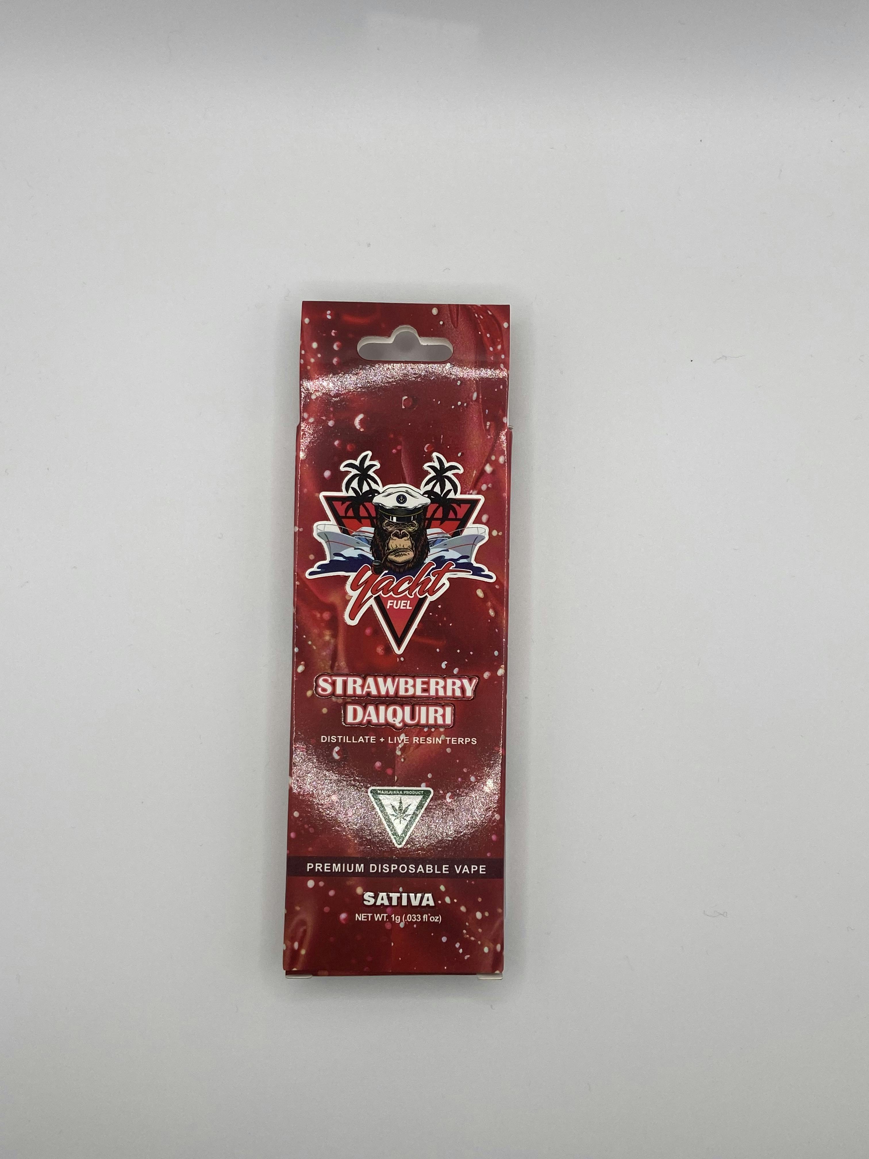 Yacht Fuel - 1g Disposable - Strawberry Daquiri