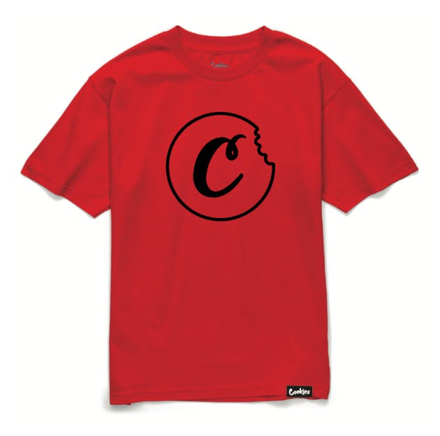Cookies | Red/Black | Bite Outline Tee | XL