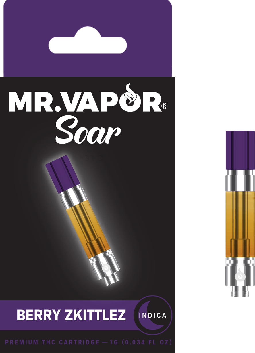 MR. VAPOR MR. VAPOR | BERRY ZKITTLEZ | CART INDICA — VAPORIZERS