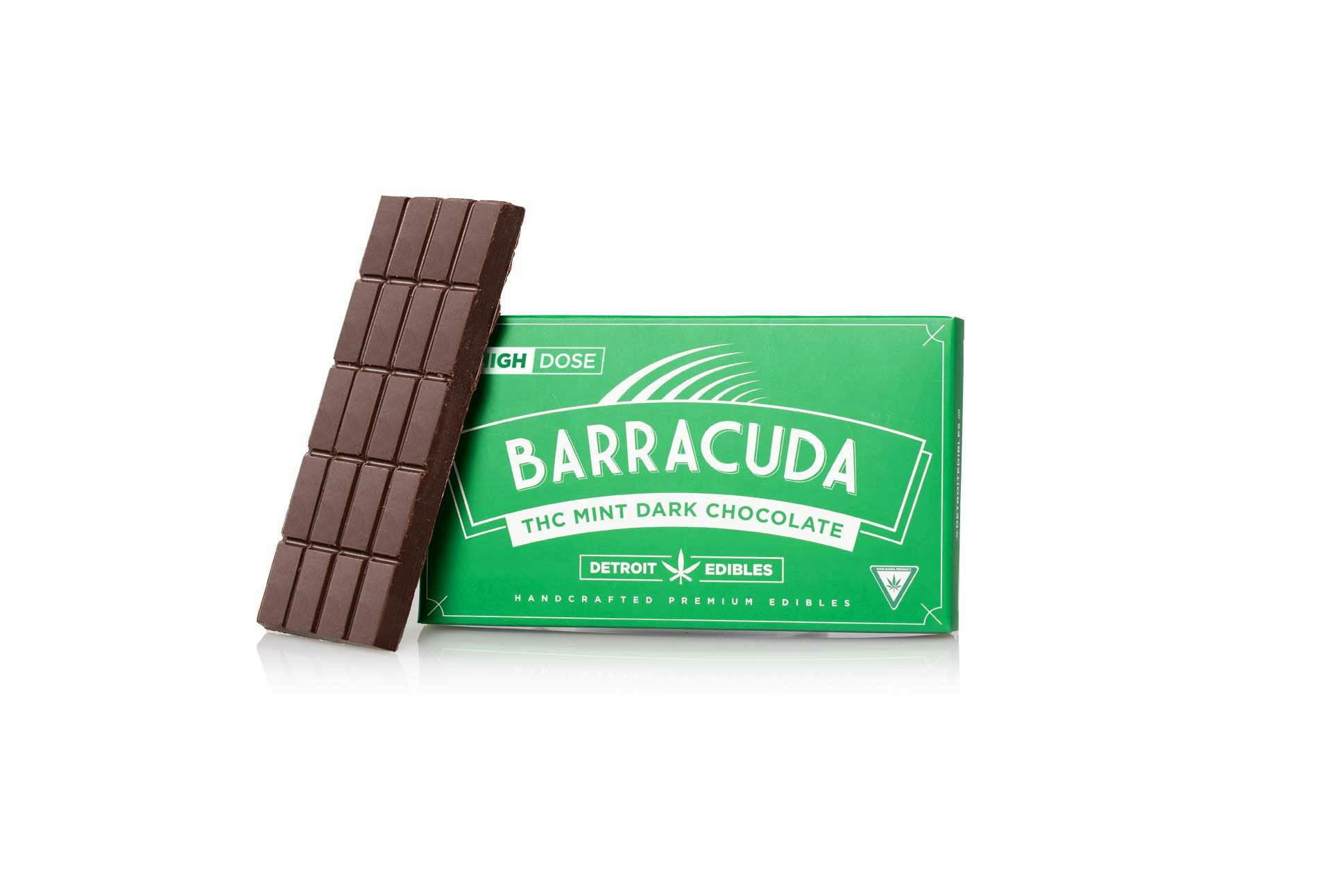 Detroit Edibles Detroit Edible | 200mg Barracuda Bar | 1:1 Mint