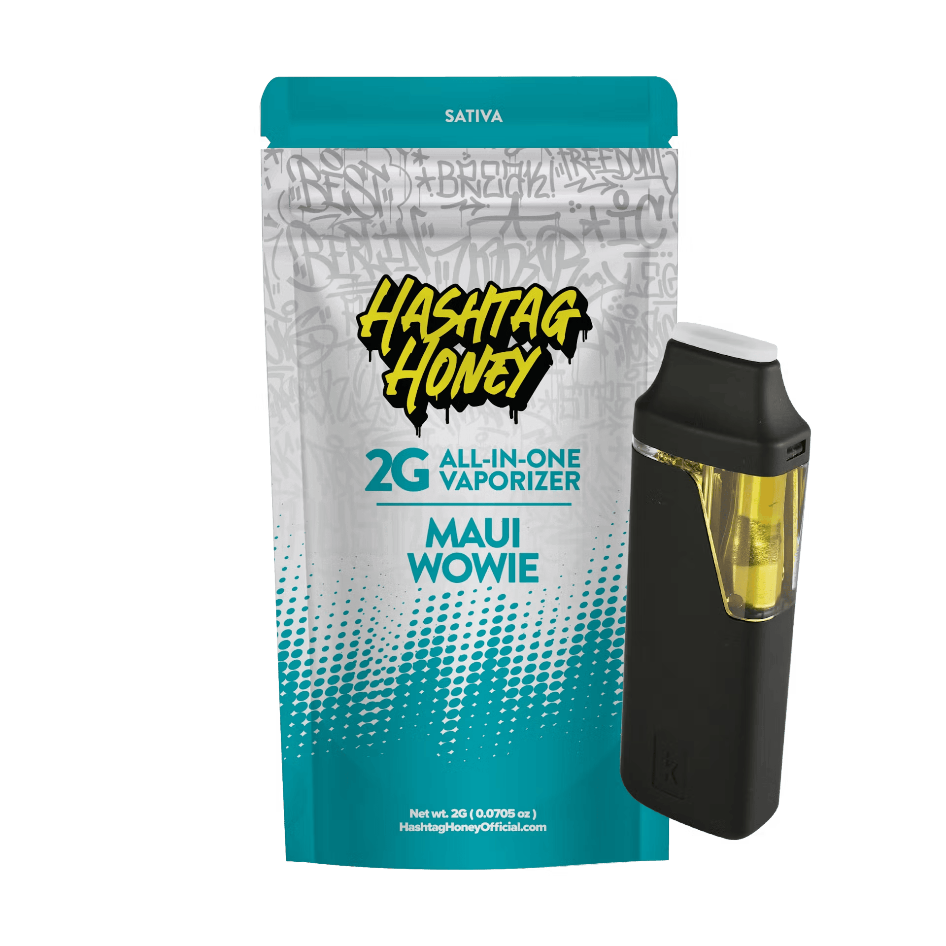 Hashtag Honey | Maui Wowie | Disposable Vape | 2g