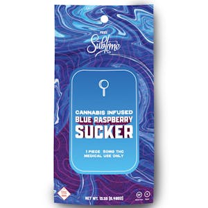 Sublime | 50mg Lollipop | Blue Raspberry