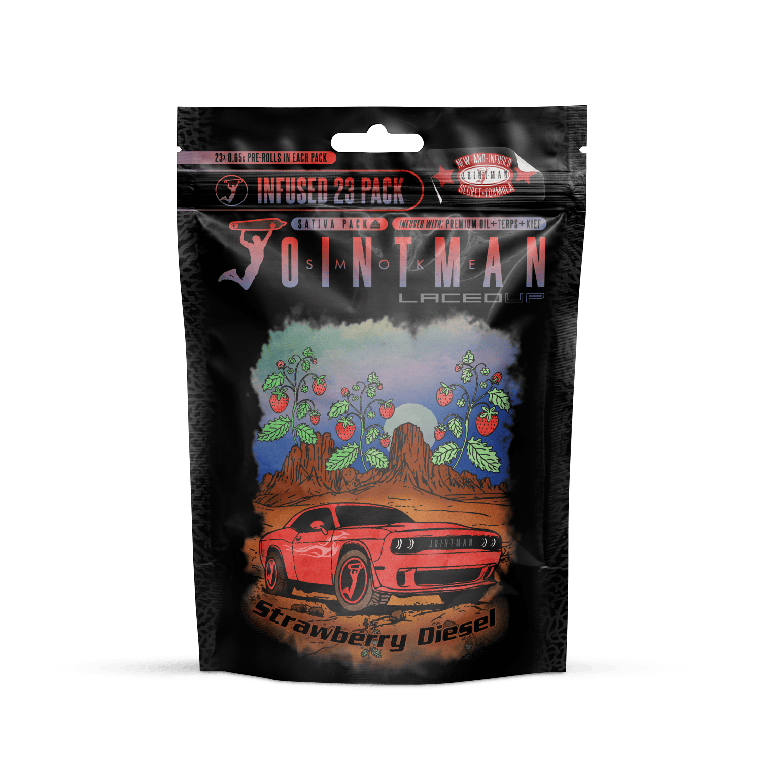 Jointman | Infused Pre-Roll 23-Pack - 15g - Strawberry Diesel