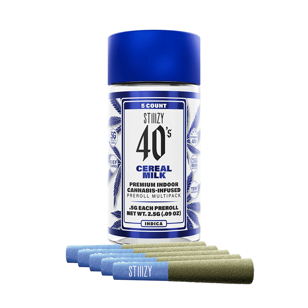 Stiiizy | Cereal Milk | Infused Pre-Roll 5pk | 2.5g