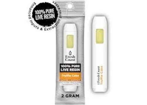 Fresh Coast | Truffle Cake Pure Live Resin Disposable-active