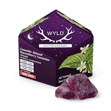 200mg | Boysenberry 2:1:1 CBD:CBN + Indica Enhanced Gummies - EDIBLES by Wyld at King of Budz