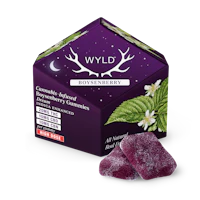 200mg | Boysenberry 2:1:1 CBD:CBN + Indica Enhanced Gummies - product image at King of Budz