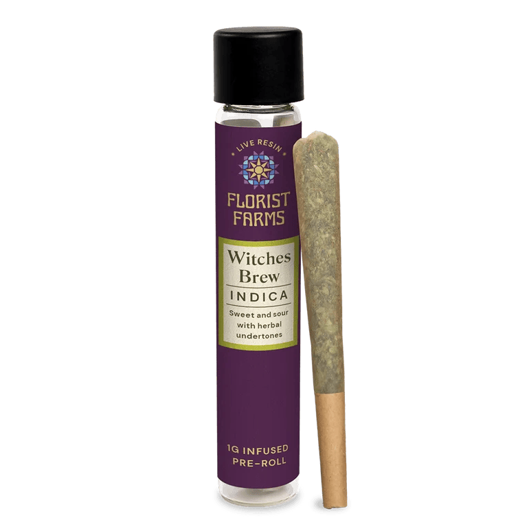 Florist Farms - 1g Live Resin & Diamond Infused Preroll - Witches Brew
