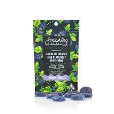 Photo of Smokiez – Sour Blackberry Indica Fruit Chews – 100mg