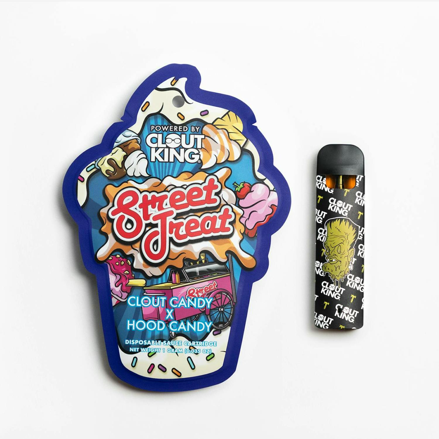 Clout King x Terpenstein - Disposable Vape - (1g) - **STREET TREAT**