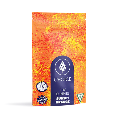 Sunset Orange Choice Chews | 100mg-active