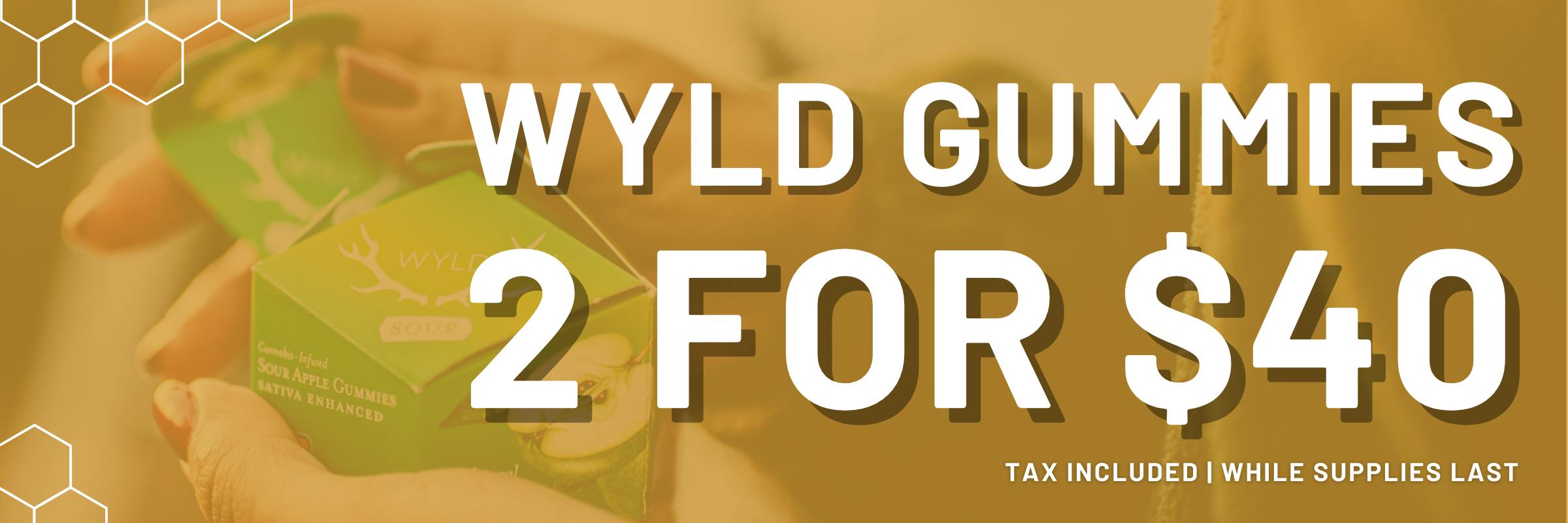 Gloucester Dispensary Weed Cannabis Cheap Wyld Edibles Gummies Promo Special