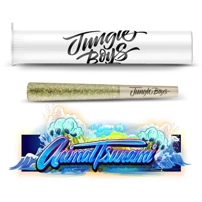 Animal Tsunami - Premium Pre-Roll, as Jungle Boys's menu shows it