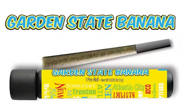 Garden State Banana Pre-Roll Sugar Peel 1g (indica, singles)